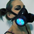 LED Gas Mask Mod Lights Up the Party