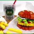 Lego Cheeseburger Combo is Brickalicious!