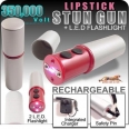 Lipstick Stun Gun Delivers Electric Shocks to Aggressors
