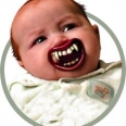 Halloween Lil' Vampire Pacifier Makes Babies Scary Even While Sleeping