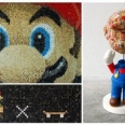 Super Mario Sculptures by Haroshi: Created Out of Broken Skateboard Pieces