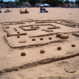 Pacman Sand Sculpture Design