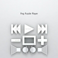 Peg Puzzle Like Music Player Design is Awesome!