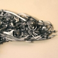 Pollutacuda is a Sarcastic Barracuda Robot Sculpture Taking on Technological Solutions