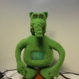Probo Robot Looks like a Modern Green ALF