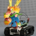 Puff-The Magic Dragon: Firefighting Arduino Robot