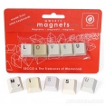 Qwerty Keyboard Magnets For Romantic Geeks