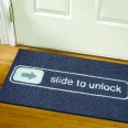 iPhone Unlock Doormat: Slide to Unlock Home Design