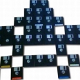 Space Invaders Art From Recycled Floppy Disks Is A Total Recall