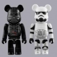 Star Wars Bearbrick: Darth Vader and Stormtrooper