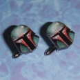 Boba Fett Cufflinks for Exclusive Star Wars Fans