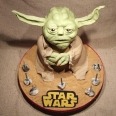 Geeky Star Wars Yoda Cake is for a Birthday in a Galaxy Far Away