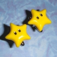 Super Mario Bros Yellow Star Cufflinks