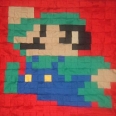 Retro Super Mario Brothers Characters Quilts Warm Up Winter