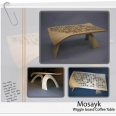 Leave Messages Over the Cool Wiggle Board Coffee Table