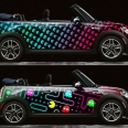 PacMan and Space Invaders are Taking Over Mini Cooper