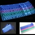 Illuminated Flexible Keyboard Perfect for Night Shifts
