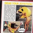 Vintage Miss Pacman Hustler Ad (NSFW)