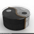 Yin Yang Center Table Set Has A Dual Functionality 