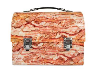 bacon food lunchbox