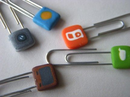 cool iphone icons paperclips