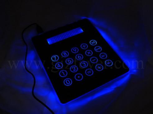 illuminated mousepad usb hub calculator