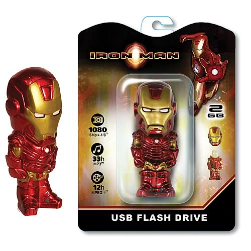 iron man usb flash drive gadget