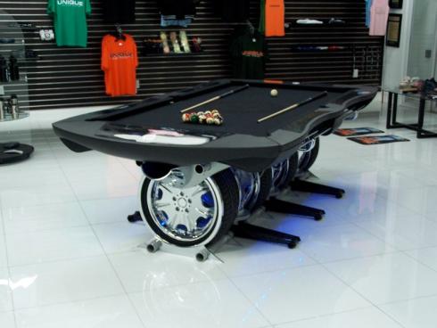 real car pool table