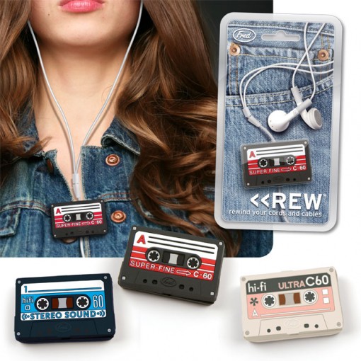 keep earphones untangled mini cassette tape
