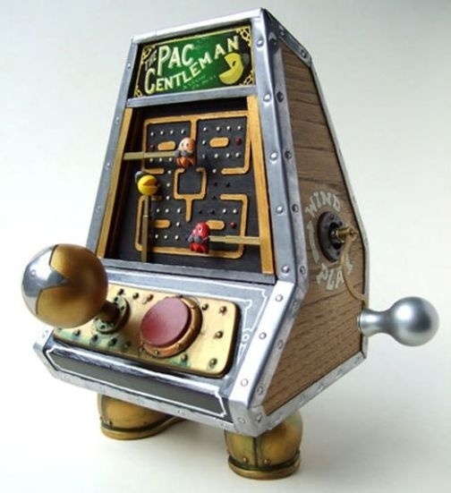 steampunk pacman game arcade