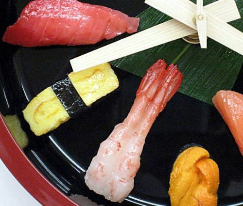 sushi combination clock