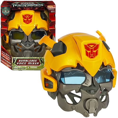 bumblebee transformer toy head gear