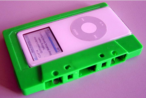 cool ipod cassette tape case