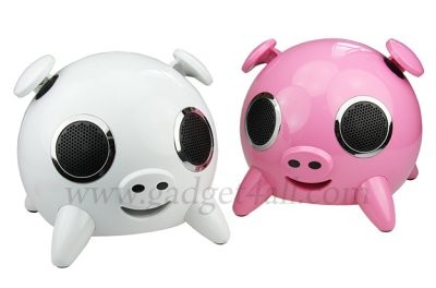 funny pig computer speakers