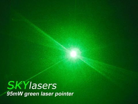 cool green laser pointer