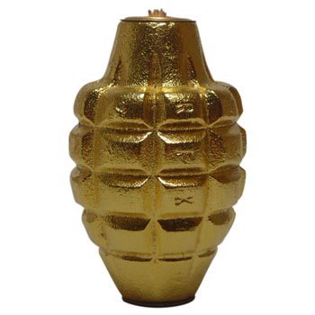 cool oil lamp grenade shaped