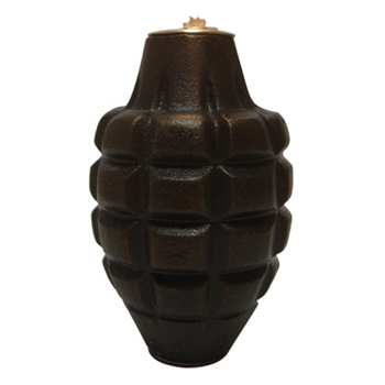 grenade oil lamp