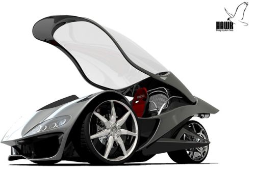 hawk concept car design