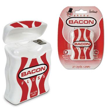 bacon flavored dental floss accessory