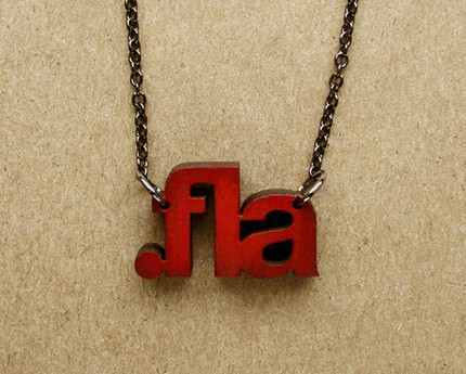 adobe flash file extension necklace