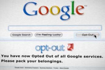 google opt out feature