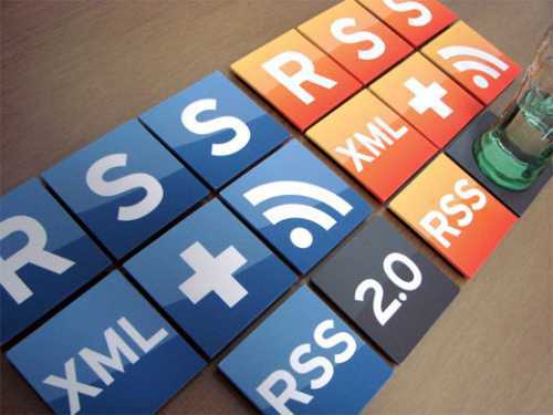 cool rss icons coasters