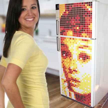 cool refrigerator magnet artwork 