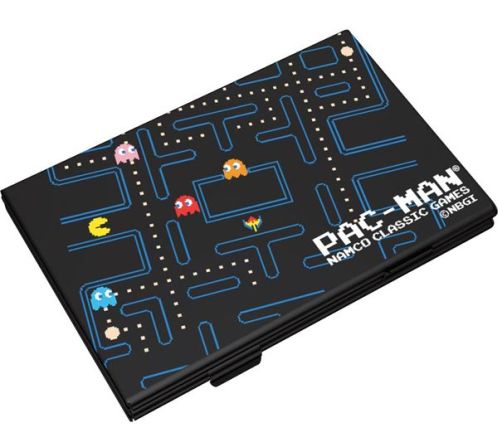 pacman arcade game business card holder