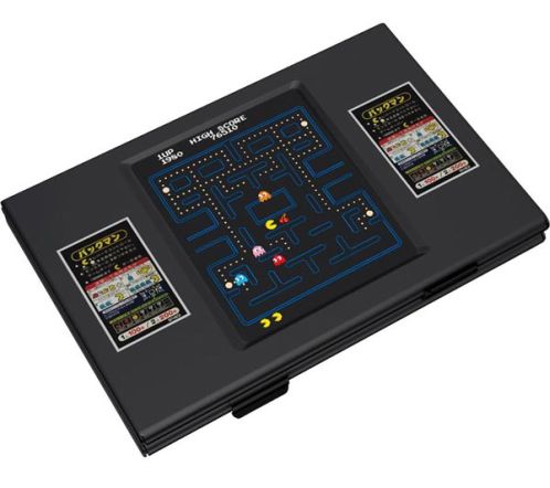 pacman game business card holder