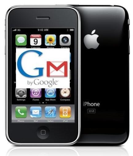 push gmail for iphone