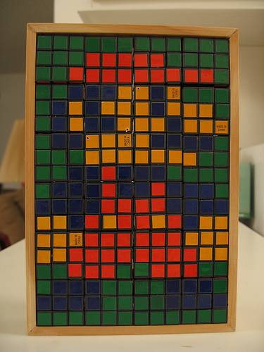 Puzzle Cube Super Mario Bros 