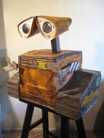 Wall-E Pinata craft