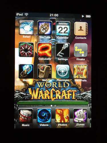 world of warcraft theme for ipod touch