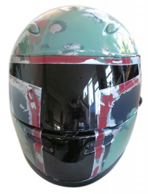 cool boba fett helmet for motorcycle
